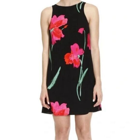 Lauren Ralph Lauren Dresses & Skirts - Lauren Ralph Lauren Shift Dress Size 12 Red Black‎